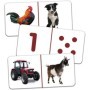 THE LEARNING JOURNEY - PUZZLE DOMINO ANIMALE DE LA FERMA The Learning Journey - 2